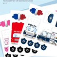 thumbnail image 2 of Car Shaped Wearable Cardboard Box DIY Kit Kindergarten Boys Girls Interesting Traffic Carton Assembly Toy Gift Type 2, 2 of 8