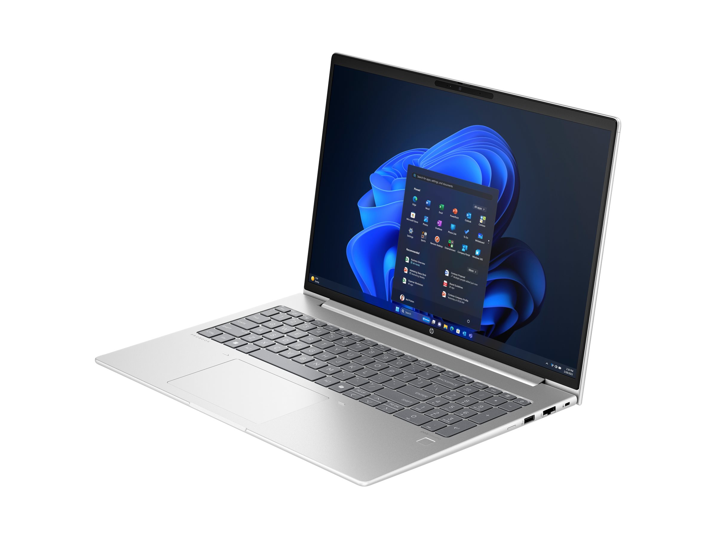 HP ProBook 460 G11 Notebook - Intel Core Ultra 7 - 155U / jusqu'à 4.8 GHz - Win 11 Pro - Intel Graphics - 32 Go RAM - 1 To SSD NVMe - 16 Pouces IPS 1920 x 1200 - Ethernet Gigabit - Wi-Fi 6E, Bluetooth - Aluminium Argent pike - Clavier : US - avec HP 1 An Wolf Pro Security Edition Service de Sécurité - avec HP Wolf Pro Security Edition (1 An)
