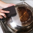 thumbnail image 2 of ziyahi Magic Nano Emery Sponge Brush Eraser Descaling Cleaning Kitchen Rust Cleaning Tool, 2 of 9