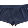 thumbnail image 4 of Mens Low Waist Solid Color Striped Drawstring Hot Spring Quick Dry Swimming Briefs, 4 of 9