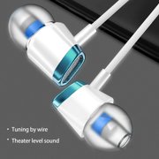WIFKLSIIPG Earphones in Ear Headphones with Microphone 3.5mm Wired Earbuds for Ios and Android Smartphones Laptops Mp3 Gaming Walkman
