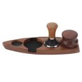 thumbnail image 3 of Coffee Distributor Stand, 3pcs Coffee Tamper Holder Polished Stainless Steel Compact Stable  For Coffee Bar For 51/53mm Base 51mm Tamper 51mm Distributor, 3 of 8