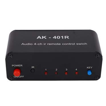 Répartiteur Audio, Commutateur Audio Facile Installatioj avec Télécommande pour la Vidéo