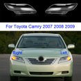 thumbnail image 1 of Headlight Glass For Toyota Camry 2007 2008 2009 Headlamp Shell Replacement Clear Lampshade Plastic Cover Car Accessories, 1 of 1