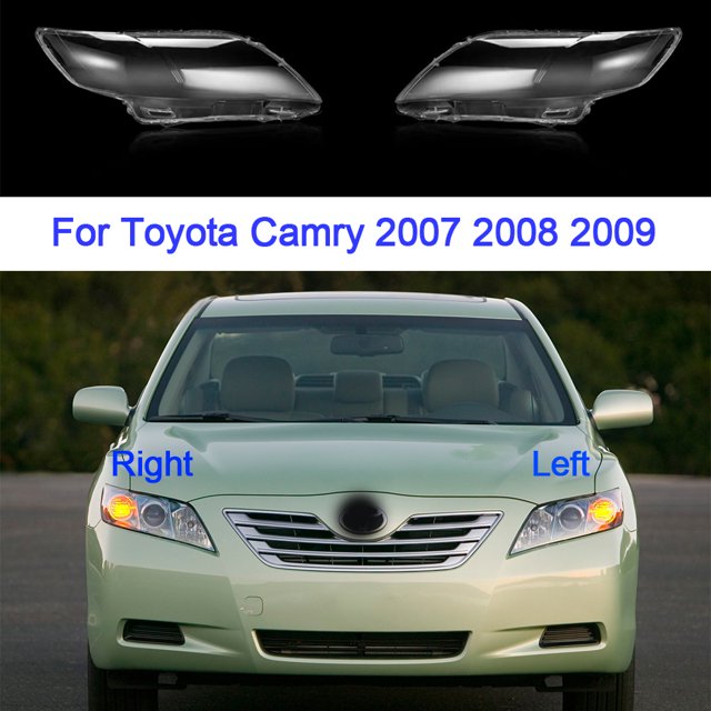Headlight Glass For Toyota Camry 2007 2008 2009 Headlamp Shell Replacement Clear Lampshade Plastic Cover Car Accessories