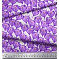 thumbnail image 3 of Soimoi Poly Georgette Fabric Tulip Flower Print Fabric by The Yard 42 Inch Wide, 3 of 3