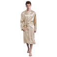 thumbnail image 1 of Fjucha Robes Cotton Bathrobes for Mens Soft Lightweight Unisex Bath Robes M-2XL, 1 of 8