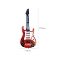 thumbnail image 3 of YIMWNYI Beginner Guitar, Flash Music Simulation, Mini Guitar for Skill Improvement, Musical Instrument for Home & Office, Guitar Toy, Learning Guitar for Beginners, Gift for Music Enthusiasts, 3 of 6
