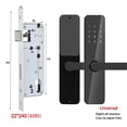 thumbnail image 3 of App Control Smart Lock Digital Locks With Handle Keypad Electronic Door Lock For Home Hotel Rental Bluetooth Connect ,Integrated Smart Home, 3 of 4