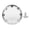 transparent, variant on TISHITA Tambourine 10 inch Capoeira Double Row Hand Held Drum for School Child Dance blue