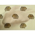 thumbnail image 4 of oneOone Organic Cotton Voile Fabric Elephant Block Decor Fabric Printed BTY 42 Inch Wide, 4 of 4
