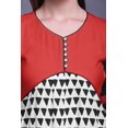 thumbnail image 5 of Bimba Kurtis Indiennes pour Femmes Imprimées, Kurti Anarkali Ligne A, Robe Décontractée, 5 of 5