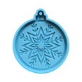 thumbnail image 2 of XZNGL Christmas Ornaments Round Shape Pendant Molds For Epoxy Resin DIY Crafts Jewelry Keychain Making, 2 of 9