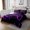 Purple, variant on YST Boys Gaming Room Bedspread Queen Gamer Quilt Set 3 Pcs, Blue Geometry Honeycomb Print Coverlet Set, Gamepad Controller Decor Bed Set Modern Abstract Plaid Bedding