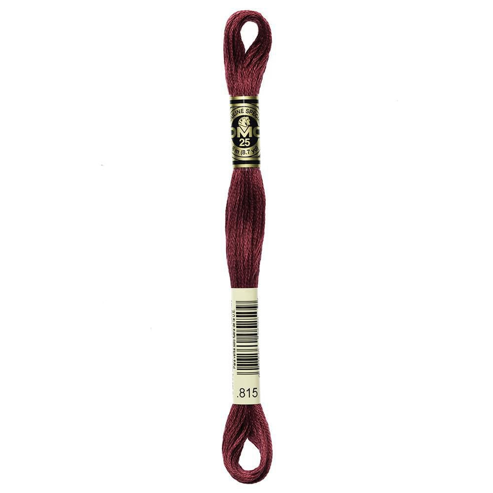 DMC coton 6 brins fil à broder, 8 m (8.7 yd), rouge