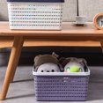 thumbnail image 4 of Maytalsory Premium And Nest-able Storage Solution For Desk Storage Basket Widely dark blue s 1Set, 4 of 6