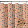 thumbnail image 3 of Bimba Kurti Asymétrique Orange à Feuilles Tribales Imprimées pour Femmes Robe d'Été Indienne Tunique XX-Grand, 3 of 6