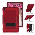 thumbnail image 3 of Mignova for Lenovo Tab P11 Case,Heavy-Duty Drop-Proof Shock-Resistant Rugged Protective case(with Stand) for Lenovo Tab P11/P11 Plus 11 inch Tablet+Screen Protector(Red/Black+2 Pack), 3 of 6