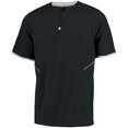 thumbnail image 1 of Adult Short Sleeve Pullover, Black & White - Large, 1 of 1