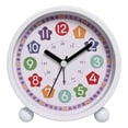 thumbnail image 1 of zanvin Cadeau de Vacances, Réveil, Réveil pour Enfants, Réveil Analogique, Sans Tic-Tac, Réveil Éducatif, Réveil à Quartz pour Enfants, 1 of 2
