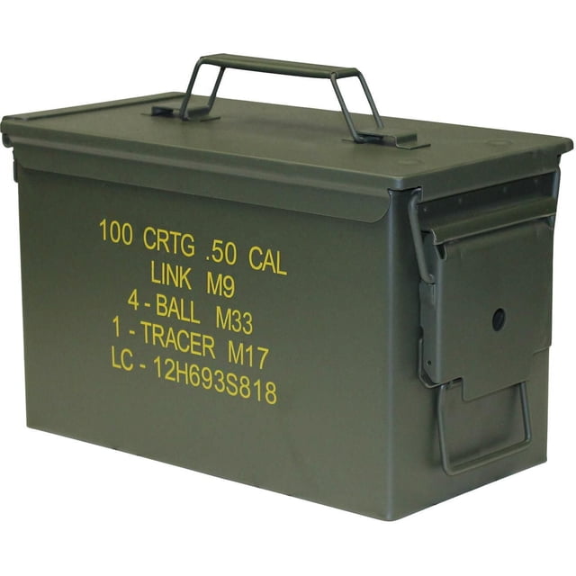 World Famous .50Cal Steel Ammo Box
