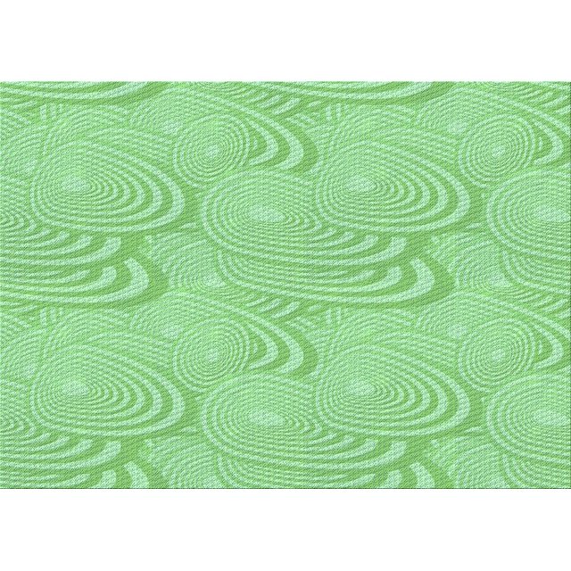 Ahgly Company Tapis Rectangulaire Lavable en Machine Intérieur Vert Jade Transitionnel, 2 Pieds x 5 Pieds