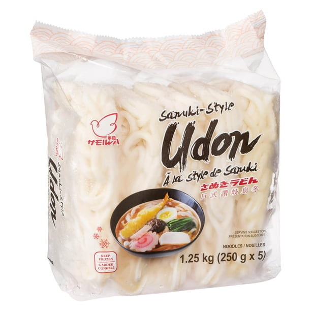 Heiwa Frozen Sanuki Style Udon, Net Weight (250 g x 5) - Walmart.ca