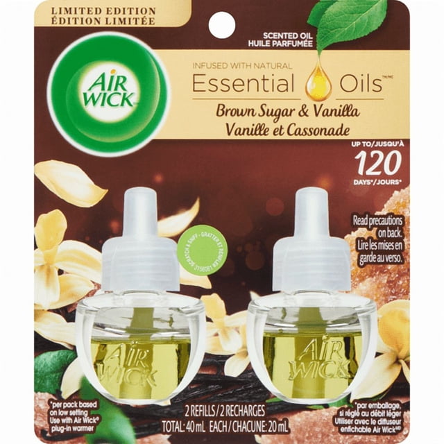 Plug-in Air Freshener, Scented Oil Refills, Vanilla Passion, 2 Refills