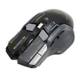 thumbnail image 1 of 3 Mode PC Mouse, Macro Programmable 2.4G Wired  10 Keys Sensitive Gaming Mouse 5 Adjustable DPI with 11 RGB Light for IOS for  White,Yellow,Black, 1 of 7