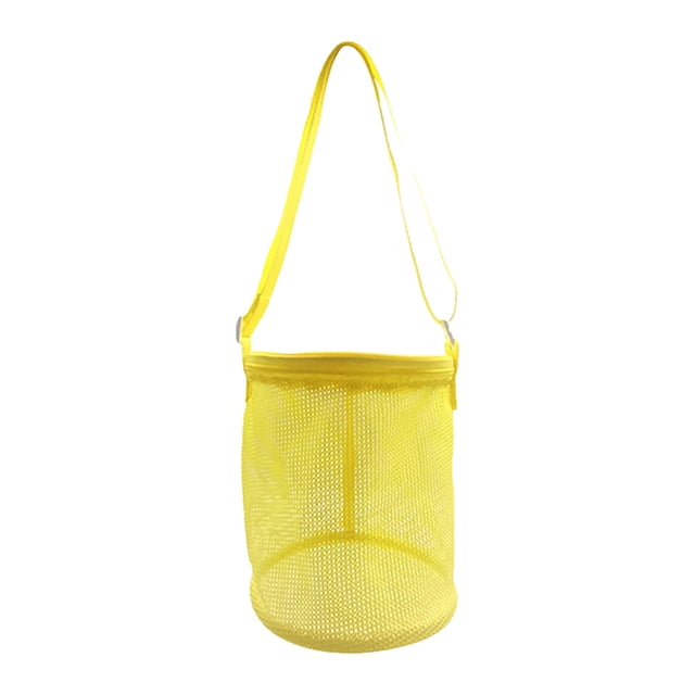 Grand Sac de Plage en Filet pour Enfants, Sac de Rangement pour Jouets de Plage, Outils de Creusement de Sable, Sac de Rangement pour Jouets de Sable