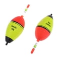 thumbnail image 4 of 2pcs Bright Color Luminous Fishing Float Rock Fishing Buoy Plastic Float 50g, 4 of 7