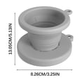 thumbnail image 2 of TopLLC Tasse Filtre à Café Tasse Goutte Tasse à Café Infusée à la Main Tasse Filtre Goutte Tasse Filtre à Café pour Randonnée Camping Maison Bureau Tasse à Café, 2 of 2