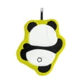 thumbnail image 1 of Kitchen Hand Towels 8.6 in x 7.8 in Black Polyester Absorbent Drying Towel with Cute Panda Design Hangable for Holiday Gift, 1 of 6