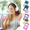 thumbnail image 5 of Purple Portable Mp3 Player Usb Lcd Screen Music Player With Fm Radio Function Clip Design Aluminum Shell Storage Card Support Sports Audio Device Purple #636kj, 5 of 5