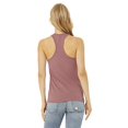 thumbnail image 2 of Bella Canvas 6008 Women`s Jersey Racerback Tank, M, Heather Mauve, 2 of 3