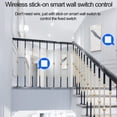 thumbnail image 2 of Smart Light Bulb Socket Living Room Bedroom Hotel Office Remote Control Battery Powered 2.4G Base Controller Intelligent Device 2 Gang Switch, 2 of 7