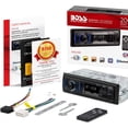 thumbnail image 4 of Boss 616UAB Récepteur Stéréo de Voiture Radio Multimédia Bluetooth AUX Simple Din USB/SD, 4 of 5