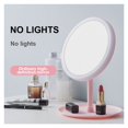 thumbnail image 2 of Miroir de Maquillage à DEL avec Rangement, Miroir pour le Visage à DEL, Gradateur Tactile Réglable, Miroir de Coiffeuse USB à DEL pour Table et Bureau, Miroir Cosmétique, Utilisation Grand, 2 of 7