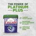 thumbnail image 3 of Cascade Platinum Plus Dishwasher Pods, Dish Detergent ActionPacs, Fresh 21CT, 3 of 7