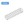 thumbnail image 3 of Unique Bargains Compression Spring, 5 Pack 304 Stainless Steel, 10mm OD, 0.8mm Wire, 40mm Length, 3 of 6