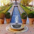 thumbnail image 4 of 7V 1.5W Solar Water Fountain Beautiful Garden Landscape Floating Fountain Outdoor Decoration_Perfect Gift, 4 of 5