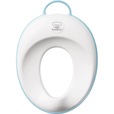BABYBJORN Toilet Trainer, White/Turquoise, 1 Count (Pack of 1)