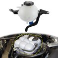 thumbnail image 3 of Unique Bargains Coolant Radiator Reservoir Tank 17137619189 with Cap and Sensor for BMW 5 Series F10 F11 528i, 3 of 7