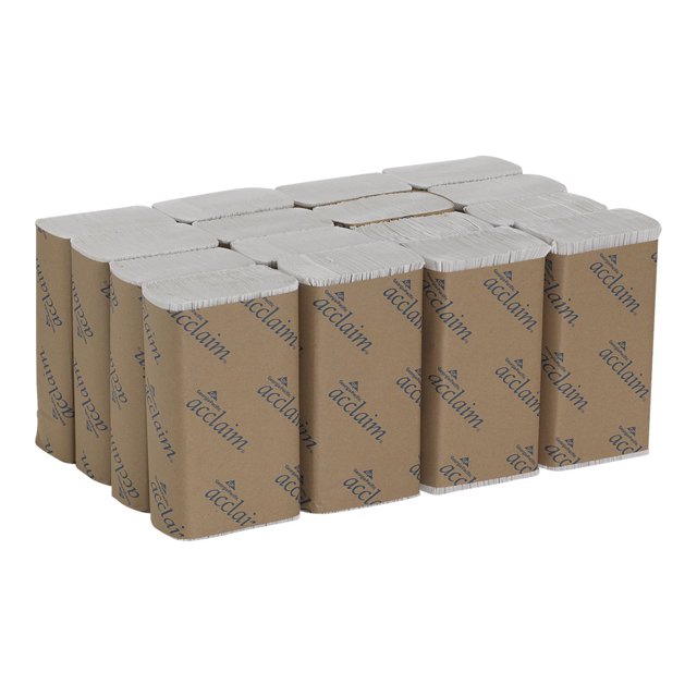 Acclaim - Essuie-Tout - 250 Feuilles - multifold - Blanc (Lot de 16)