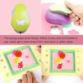 thumbnail image 2 of Hole Punch Paper Punchers Scrapbooking Cards DIY Consistent Design Effortless Art Easy and Fast Manual Tools Multiple Types DIY Kids pointed insect, 2 of 5