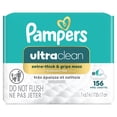 thumbnail image 3 of Lingettes pour bébés Pampers Ultraclean, 156 unités, 2X, 3 of 25
