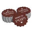 thumbnail image 1 of Inkdotpot Real Silver Foil Ready To Pop Baby Shower Tags Favor Hang Paper Tags 50 Piece, 1 of 6