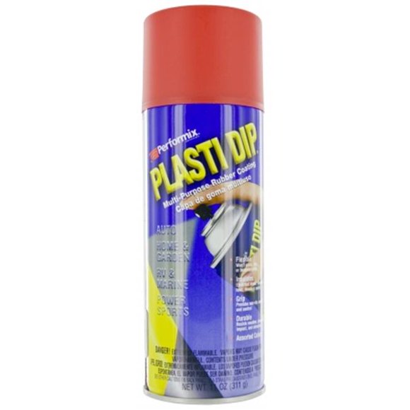 Pdi Inc 11201-6 11OZ 11 Oz Rouge Plasti Dip Revêtement en Caoutchouc Polyvalent