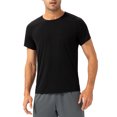 thumbnail image 1 of Amdohai T-shirt de Sport pour Hommes Manches Courtes Chemises de Course Col Rond Hauts D\'entraînement Physique, 1 of 8