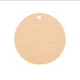 thumbnail image 1 of Tapis Rond en Caoutchouc Toxique Antidérapant Résistant à la Chaleur Lavable pour Table Isolation pour Tasse Bol Beige 17.5cm/6.9 Po, 1 of 1